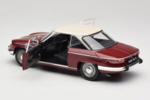 Panhard 24 CT Červený Solido 1:18 1832500 Kov – obrázok 5 z 8