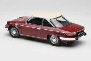 Panhard 24 CT Červený Solido 1:18 1832500 Kov – obrázok 7 z 8