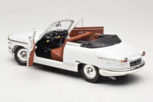 Panhard PL17 Kabriolet Biely Solido 1:18 8174 Kov – obrázok 5 z 8