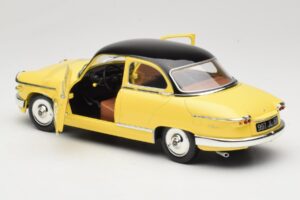 Panhard PL17 Žltý Solido 1:18 8173 Kov – obrázok 5 z 8