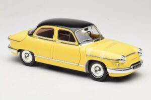 Panhard PL17 Žltý Solido 1:18 8173 Kov – obrázok 6 z 8