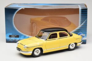 Panhard PL17 Žltý Solido 1:18 8173 Kov – obrázok 8 z 8