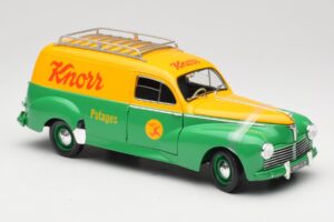 Peugeot 203 Break Tole Knorr Solido 1:18 8426 Kov – obrázok 6 z 8