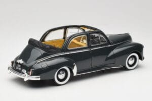 Peugeot 203 Kabriolet Čierny Solido 1:18 8156 Kov – obrázok 3 z 8