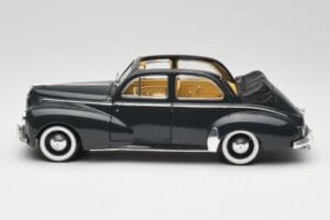 Peugeot 203 Kabriolet Čierny Solido 1:18 8156 Kov – obrázok 4 z 8