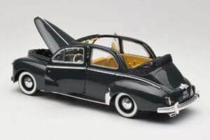 Peugeot 203 Kabriolet Čierny Solido 1:18 8156 Kov – obrázok 5 z 8