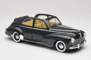 Peugeot 203 Kabriolet Čierny Solido 1:18 8156 Kov – obrázok 6 z 8