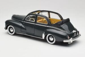 Peugeot 203 Kabriolet Čierny Solido 1:18 8156 Kov – obrázok 7 z 8