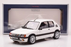 Peugeot 205 GTi 1.9 Meije Biely Norev 1:18 184842 Kov – obrázok 8 z 8