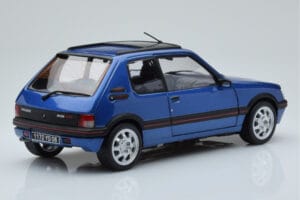 Peugeot 205 GTi 1.9 So Strešným Oknom Miami Modrý Norev 1:18 184844 Kov – obrázok 3 z 8