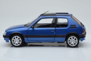 Peugeot 205 GTi 1.9 So Strešným Oknom Miami Modrý Norev 1:18 184844 Kov – obrázok 4 z 8