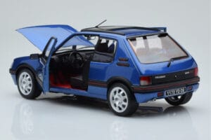 Peugeot 205 GTi 1.9 So Strešným Oknom Miami Modrý Norev 1:18 184844 Kov – obrázok 5 z 8