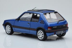 Peugeot 205 GTi 1.9 So Strešným Oknom Miami Modrý Norev 1:18 184844 Kov – obrázok 7 z 8