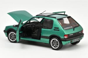 Peugeot 205 GTi Griffe So Strešným Oknom Zelený Norev 1:18 184847 Kov – obrázok 2 z 3