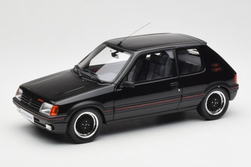 Peugeot 205 GTI Gutmann Čierny Otto 1:18 OT796 Živica