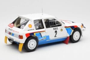 Peugeot 205 T16 #2 A. Vatanen / T. Harryman Rally Monte Carlo 1985 Norev 1:18 184864 Kov – obrázok 3 z 8