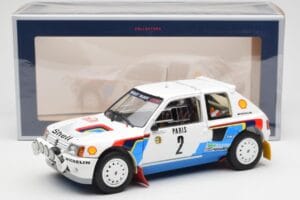 Peugeot 205 T16 #2 A. Vatanen / T. Harryman Rally Monte Carlo 1985 Norev 1:18 184864 Kov – obrázok 8 z 8
