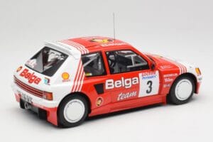 Peugeot 205 T16 #3 B. Darniche / A. Mahe Rally Ypres 1985 IXO 1:18 18RMC135 Kov – obrázok 2 z 6