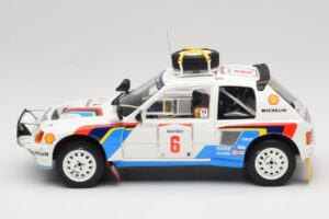 Peugeot 205 T16 Peugeot Talbot Sport T. Salonen / S. Harjanne Safari Rally 1985 Otto 1:18 OT1161 Živica – obrázok 3 z 6