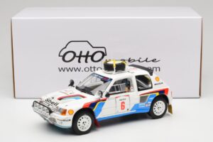 Peugeot 205 T16 Peugeot Talbot Sport T. Salonen / S. Harjanne Safari Rally 1985 Otto 1:18 OT1161 Živica – obrázok 6 z 6