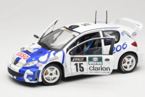 Peugeot 206 WRC #15 G. Panizzi / H. Panizzi WRC 1999 Solido 1:18 9016 Kov – obrázok 2 z 8