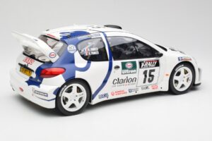 Peugeot 206 WRC G. Panizzi / H. Panizzi Tour de Corse 1999 Otto 1:12 G081 Živica – obrázok 2 z 6