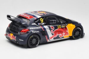 Peugeot 208 WRX #9 S. Loeb World RX of Belgium 2018 Otto 1:18 OT455 Živica – obrázok 2 z 6
