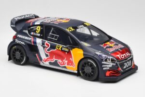 Peugeot 208 WRX #9 S. Loeb World RX of Belgium 2018 Otto 1:18 OT455 Živica – obrázok 4 z 6
