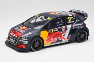 Peugeot 208 WRX #9 S. Loeb World RX of Belgium 2018 Otto 1:18 OT455 Živica