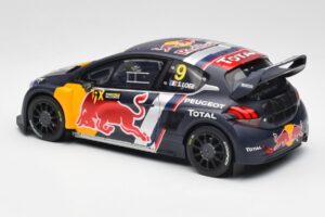 Peugeot 208 WRX #9 S. Loeb World RX of Belgium 2018 Otto 1:18 OT455 Živica – obrázok 5 z 6