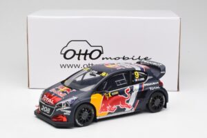 Peugeot 208 WRX #9 S. Loeb World RX of Belgium 2018 Otto 1:18 OT455 Živica – obrázok 6 z 6
