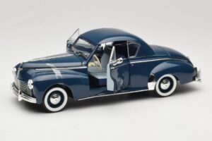 Peugeot 302 Coupe Modrý Solido 1:18 8168 Kov – obrázok 2 z 8