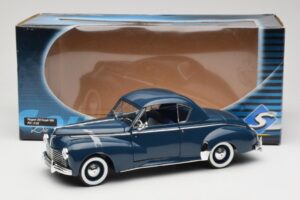 Peugeot 302 Coupe Modrý Solido 1:18 8168 Kov – obrázok 8 z 8