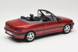 Peugeot 306 Kabriolet Červený Otto 1:18 OT042 Živica – obrázok 2 z 6