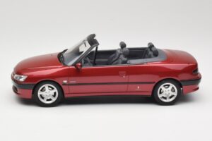 Peugeot 306 Kabriolet Červený Otto 1:18 OT042 Živica – obrázok 3 z 6