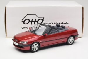 Peugeot 306 Kabriolet Červený Otto 1:18 OT042 Živica – obrázok 6 z 6