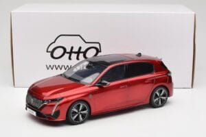 Peugeot 308 GT P5 Elixir Red Otto 1:18 OT1140 Živica – obrázok 6 z 6
