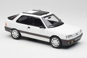 Peugeot 309 GTi Meije Biely Norev 1:18 184888 Kov – obrázok 4 z 6