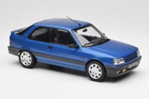 Peugeot 309 GTi16 Miami Modrý Norev 1:18 184881 Kov – obrázok 4 z 6