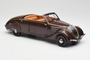 Peugeot 402 Eclipse Čokoládová Norev 1:18 184873 Kov – obrázok 11 z 12