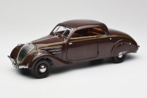 Peugeot 402 Eclipse Čokoládová Norev 1:18 184873 Kov – obrázok 4 z 12