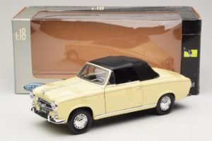 Peugeot 403 Kabriolet Béžový Welly 1:18 12551HW Kov – obrázok 6 z 6