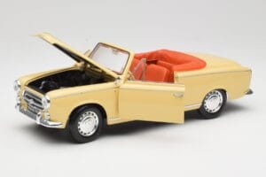 Peugeot 403 Kabriolet Piesková Žltá Solido 1:18 8165 Kov – obrázok 2 z 8