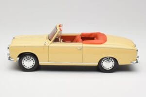 Peugeot 403 Kabriolet Piesková Žltá Solido 1:18 8165 Kov – obrázok 4 z 8