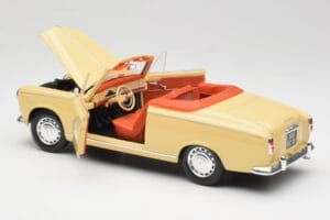 Peugeot 403 Kabriolet Piesková Žltá Solido 1:18 8165 Kov – obrázok 5 z 8
