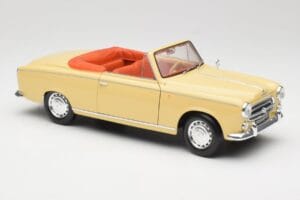 Peugeot 403 Kabriolet Piesková Žltá Solido 1:18 8165 Kov – obrázok 6 z 8