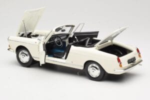 Peugeot 404 Kabriolet Biely Norev 1:18 184746 Kov – obrázok 5 z 8