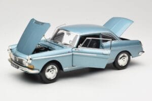Peugeot 404 Coupe Modrý Norev 1:18 184745 Kov – obrázok 2 z 8