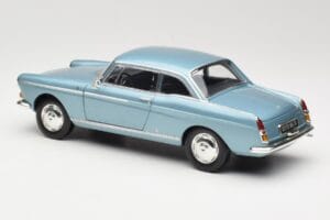 Peugeot 404 Coupe Modrý Norev 1:18 184745 Kov – obrázok 7 z 8
