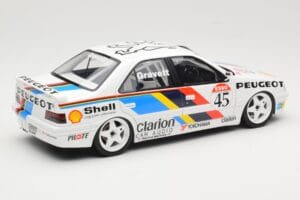 Peugeot 405 Mi16 #45 Team Peugeot Talbot Sport R. Gravett BTCC 1992 Otto 1:18 OT1141 Živica – obrázok 2 z 6